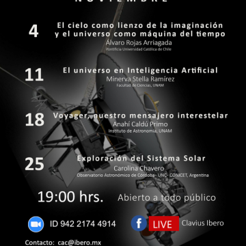 Conferencias Clavius octubre 2021